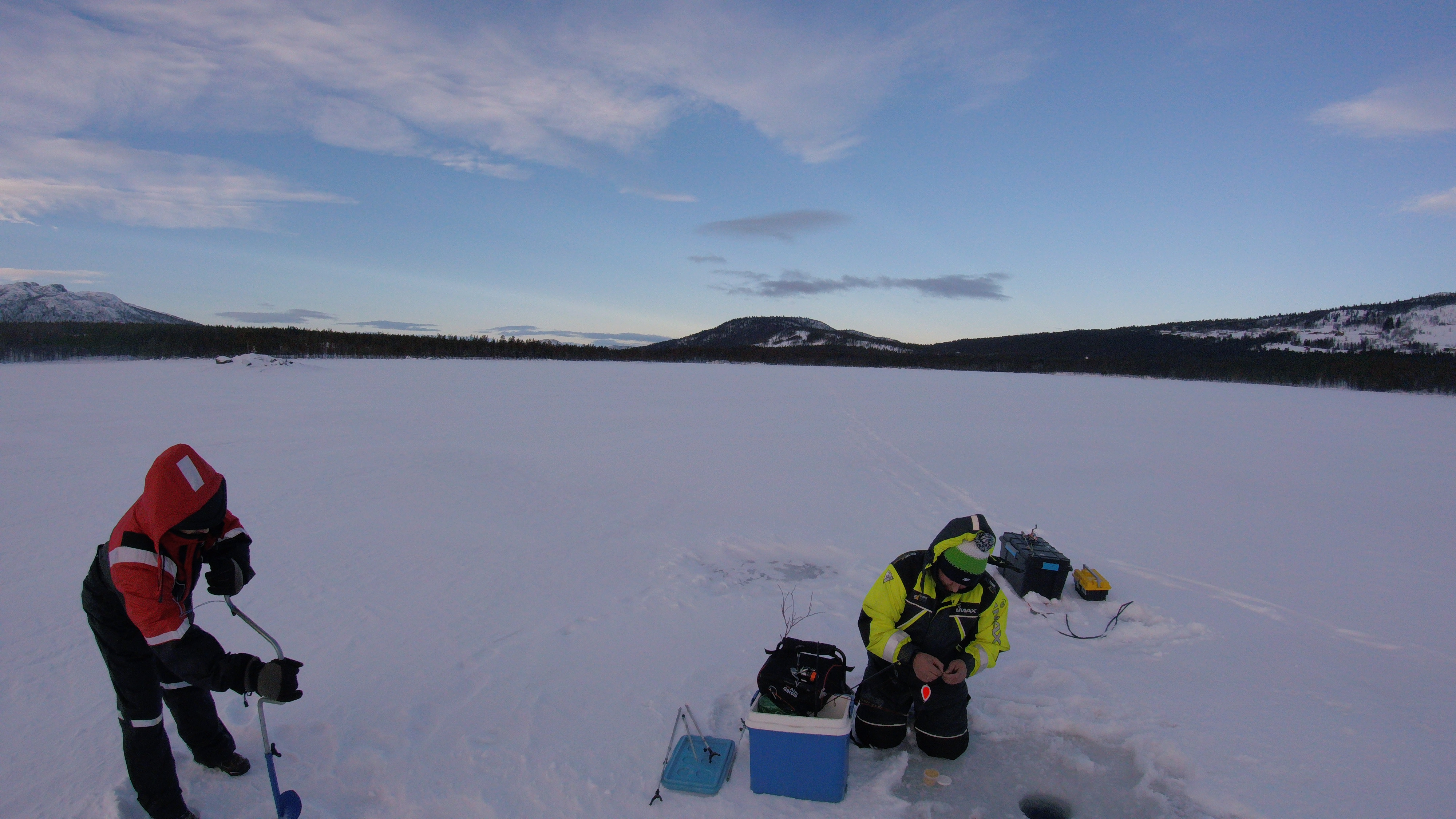 ice, frozen lake, norway, oslo, ice-fishing, fun, unique experience, winter season, adventure, different kind of fishing